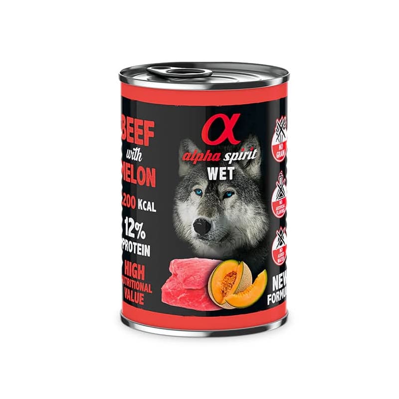 Lata Alpha Spirit Ternera con melon1