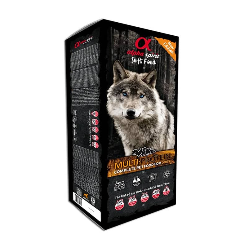 Alimento Semi-húmedo Alpha Spirit Multiprotein1