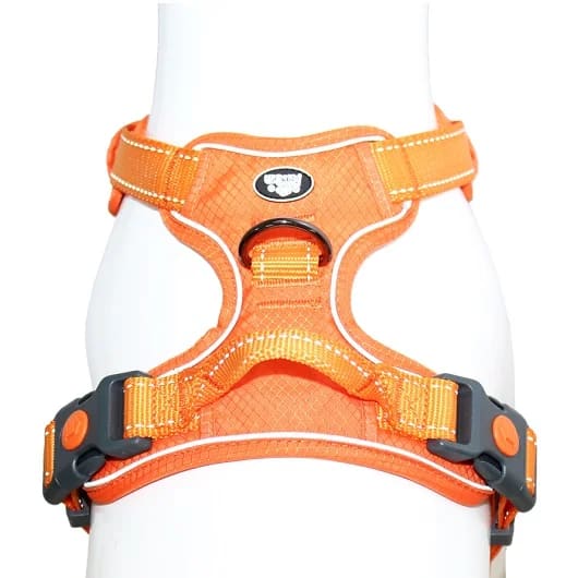 Arnes deportivo Mascan Fluor Naranjo3