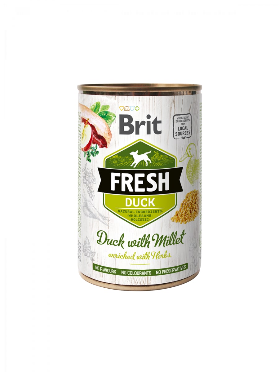 BRIT Fresh Duck with Millet 400 GR1