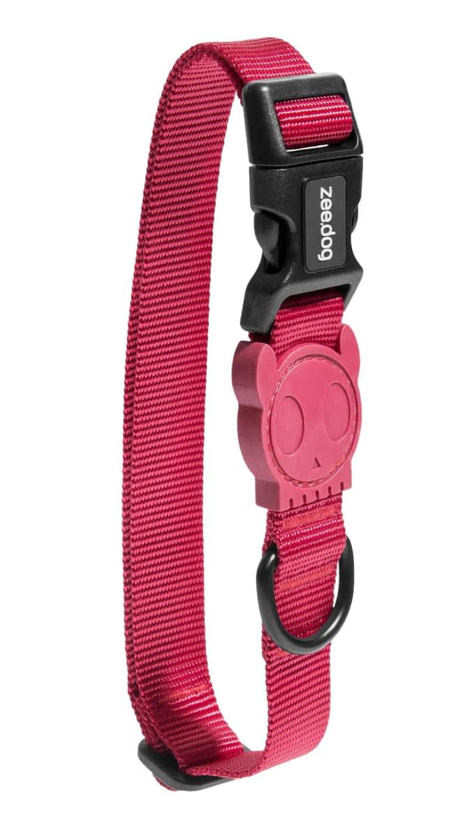 Zeedog Collar Bordeau2