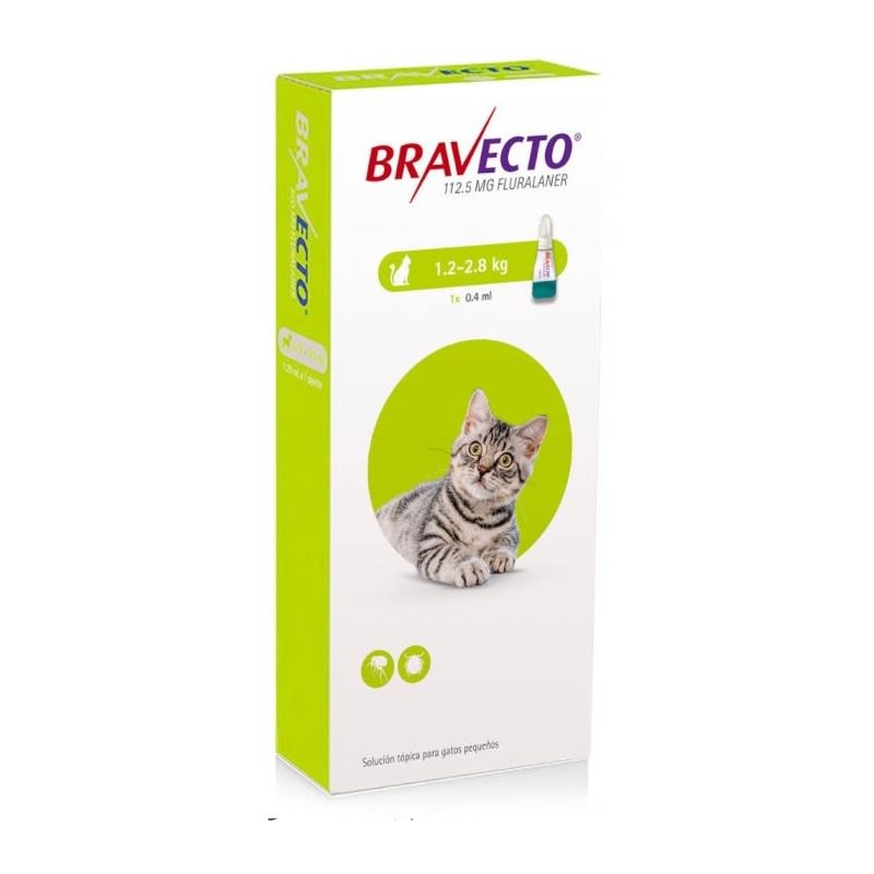 Bravecto Gato - Antiparasitario externo1