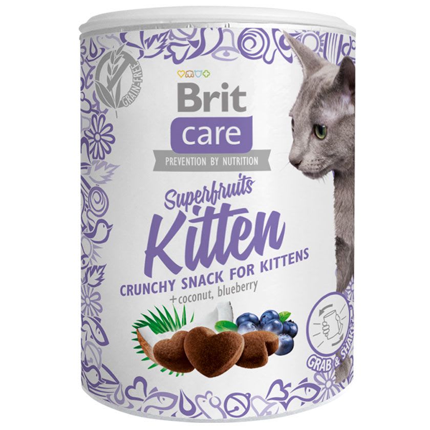 BRIT CARE Cat Snack Superfruit Kitten 100 G1
