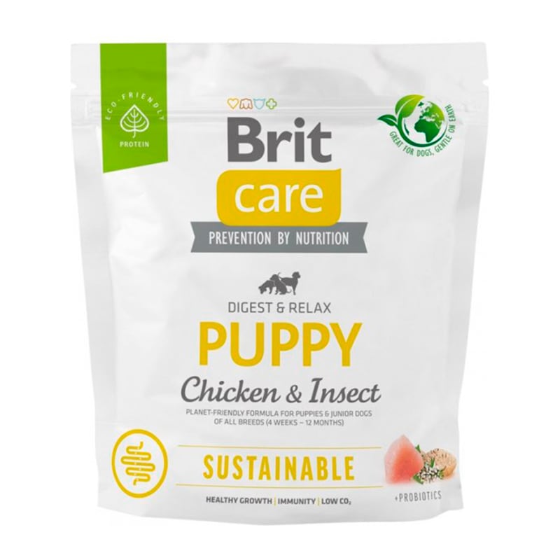 BRIT CARE Dog Chicken & insect Puppy1