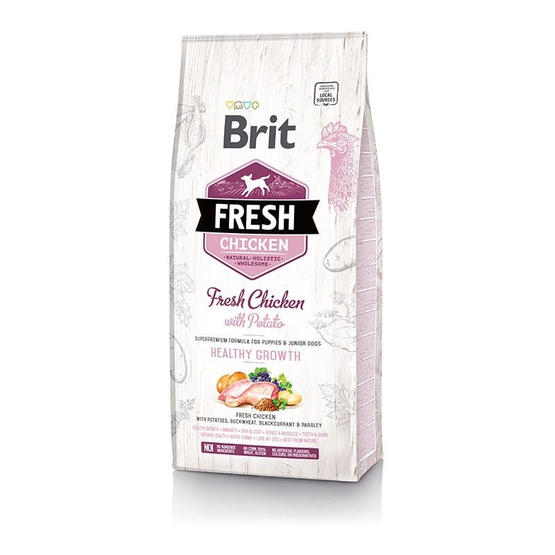 BRIT Fresh Chicken with Potato Puppy1
