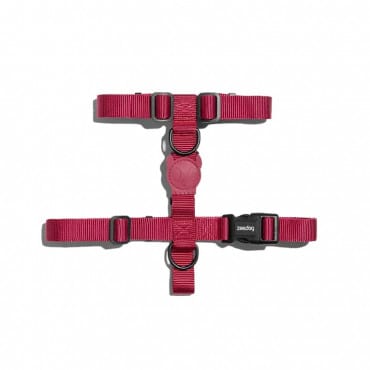 Zeedog H Harness Bordeau1