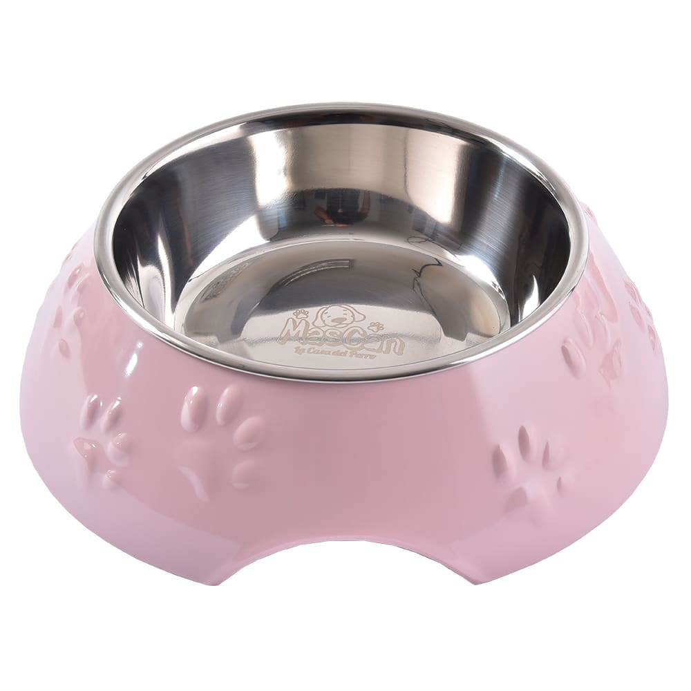 Plato Huellitas Para Perro Mascan3