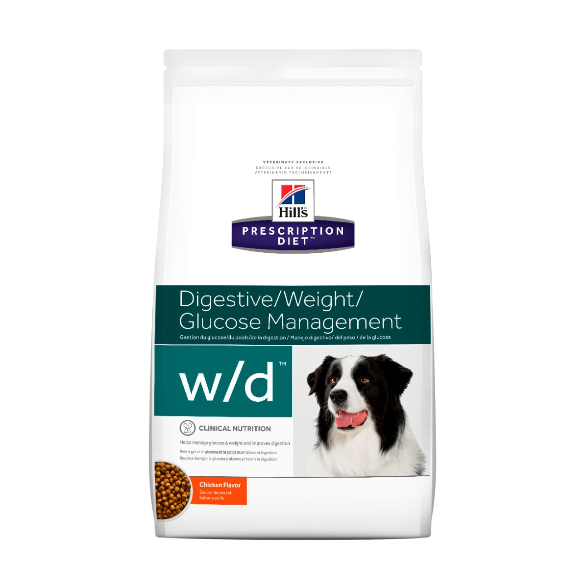 Hill's W/D Digestive Weight Management perro1