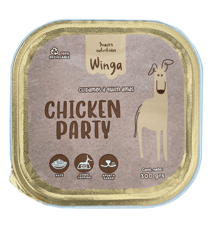 Winga Chicken party - paté de pollo 300 gr1
