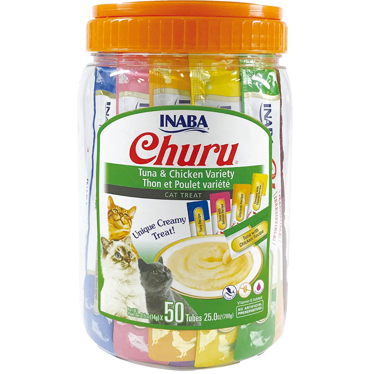 Churu Variedades Atún y Pollo 50 tubitos1