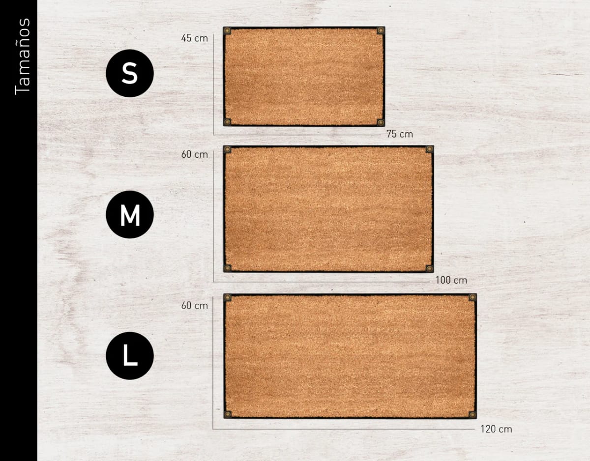 Base de fierro para felpudo Kokomat1