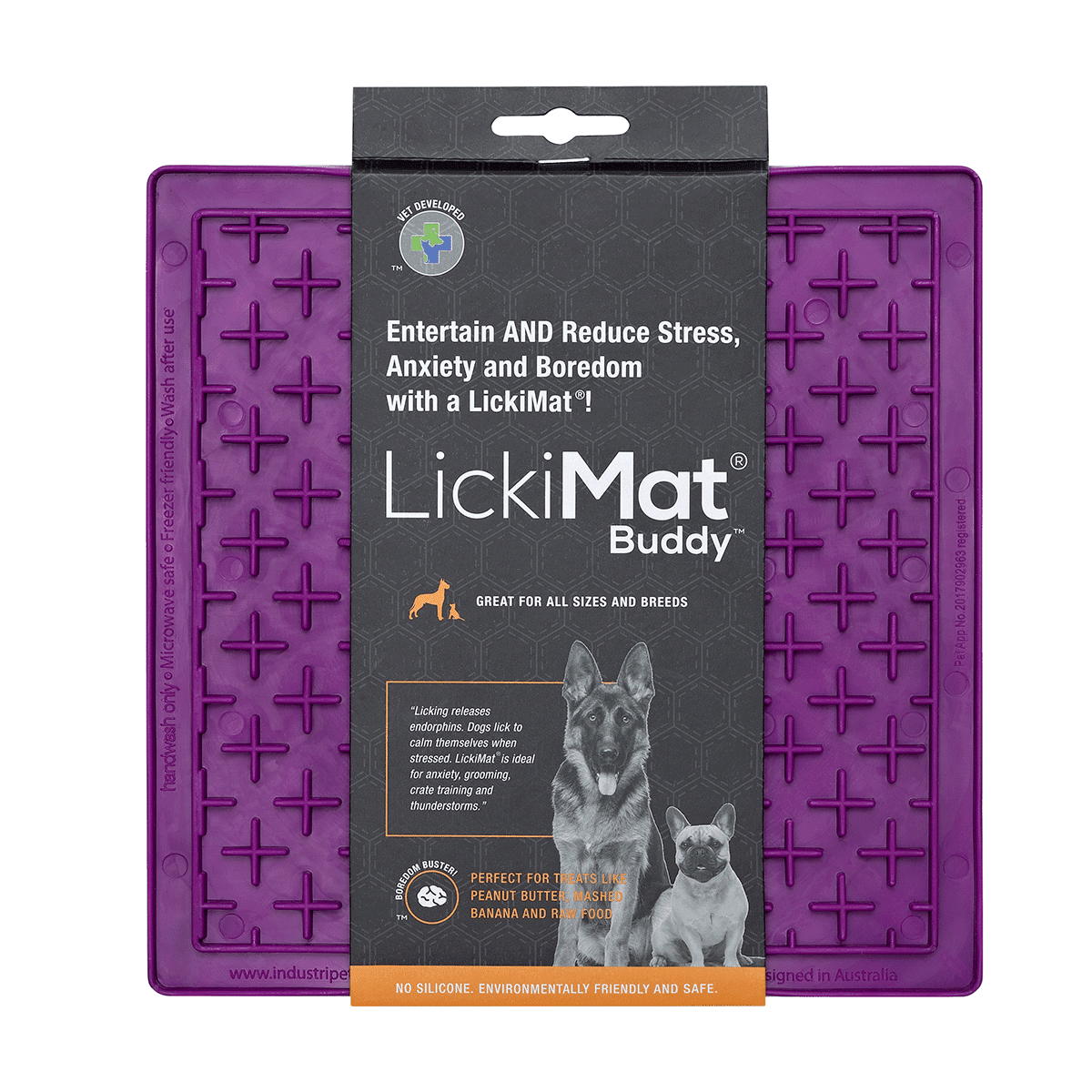 LickiMat BUDDY para alimento húmedo - Colores3