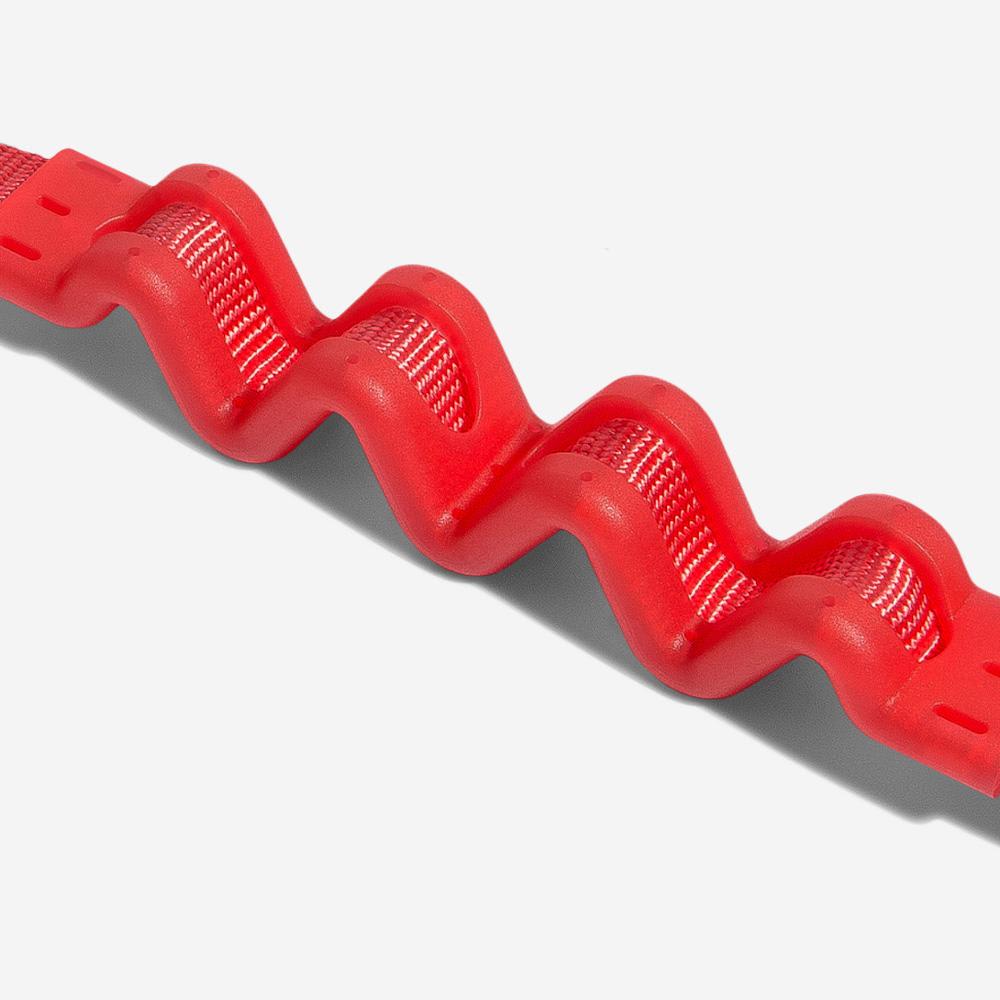 Zeedog Ruff Leash Neon Coral2