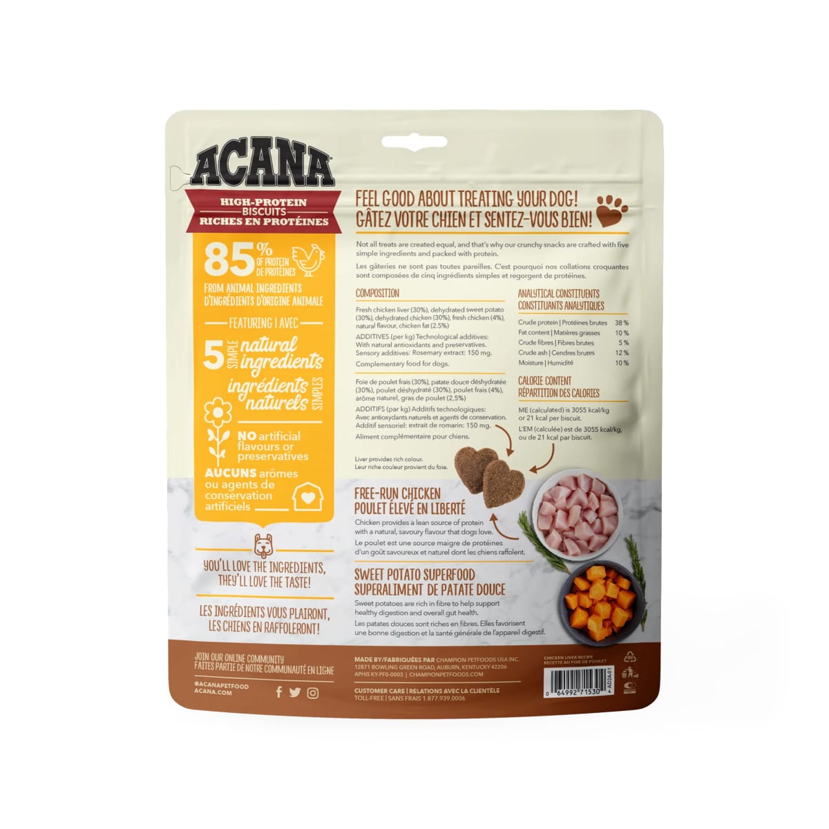 Acana Treats Crunchy Chicken Liver2