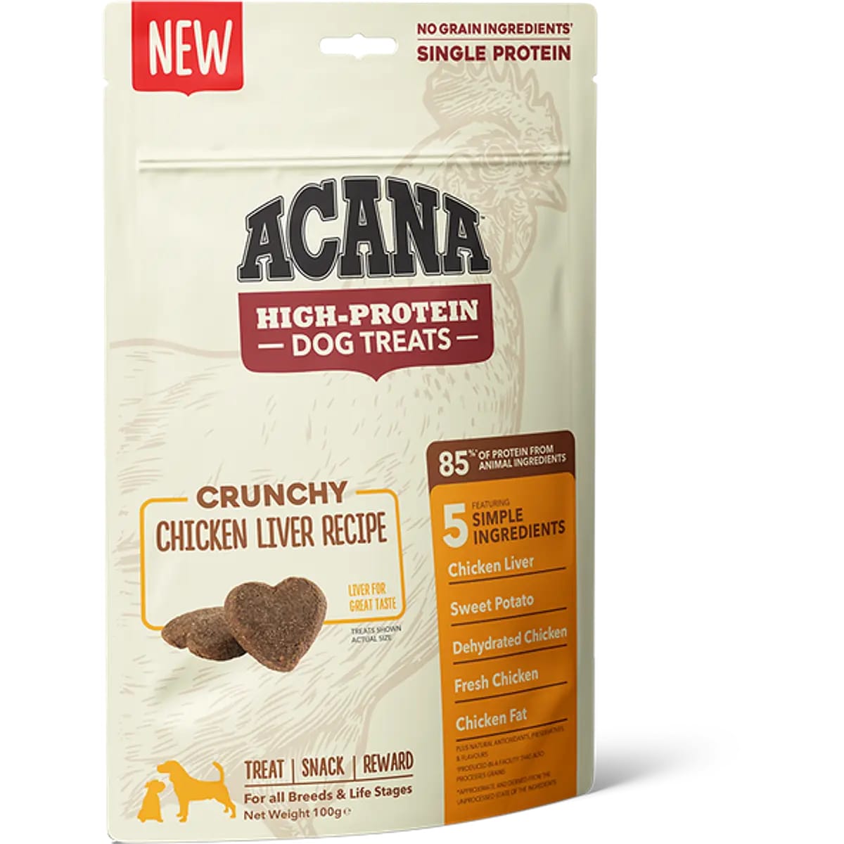 Acana Treats Crunchy Chicken Liver1