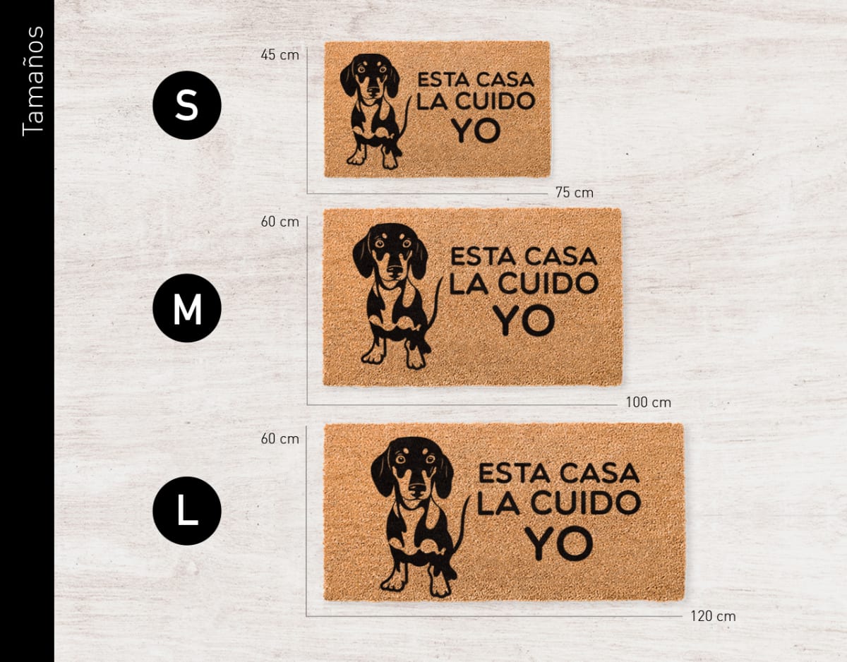 Felpudo Kokomat Esta casa la cuido yo3