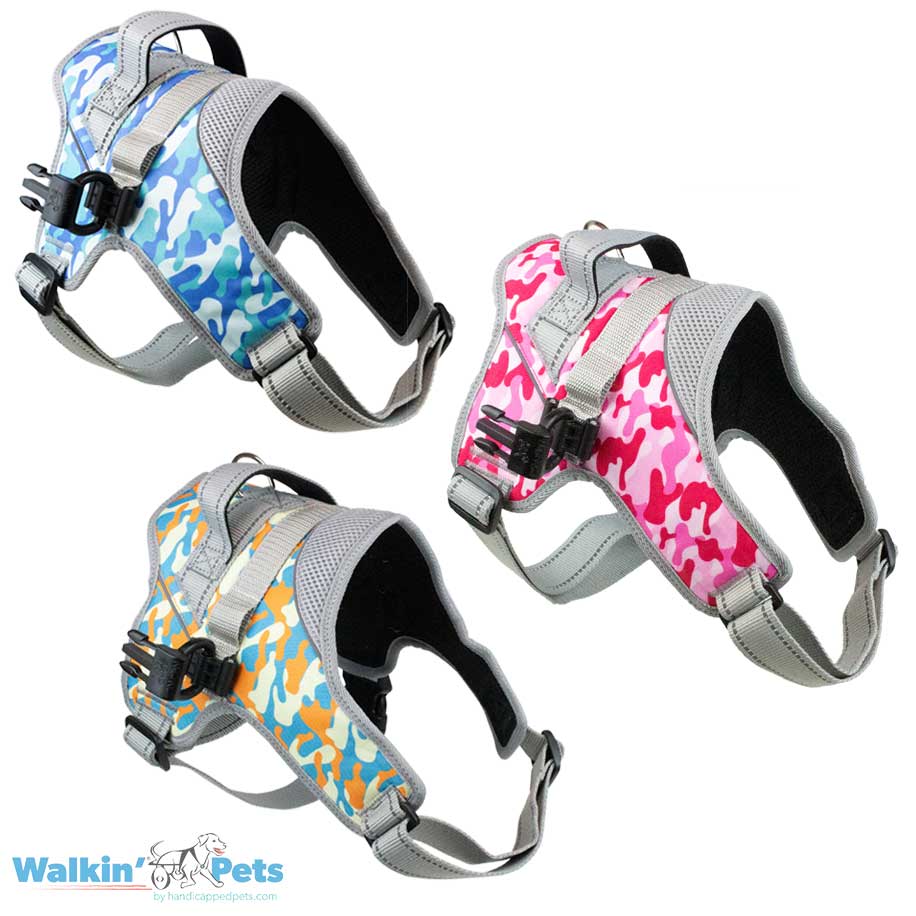 Warrior Front Harness - Camo Arnes delantero4