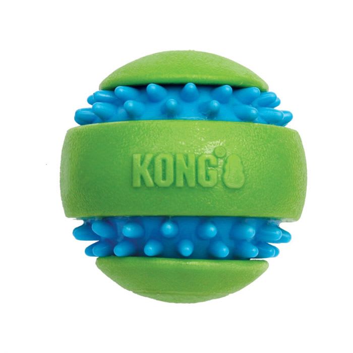 Pelota Kong Squeezz Goomz Ball Talla L Resistente Con Sonido2