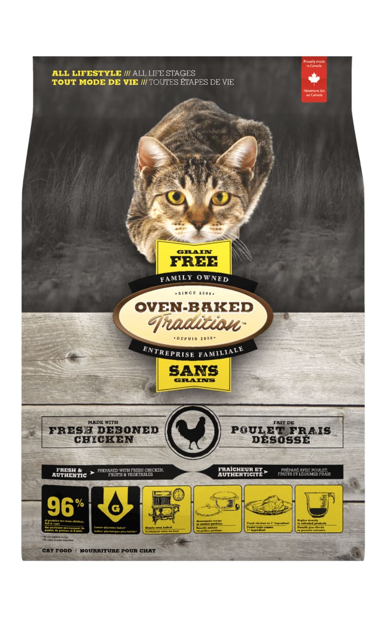 Oven Baked-Grain-Free Cat - Chicken1