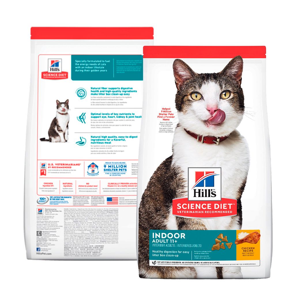 HILL'S Gato Adulto 11+ INDOOR Age defying 1,58 Kg2