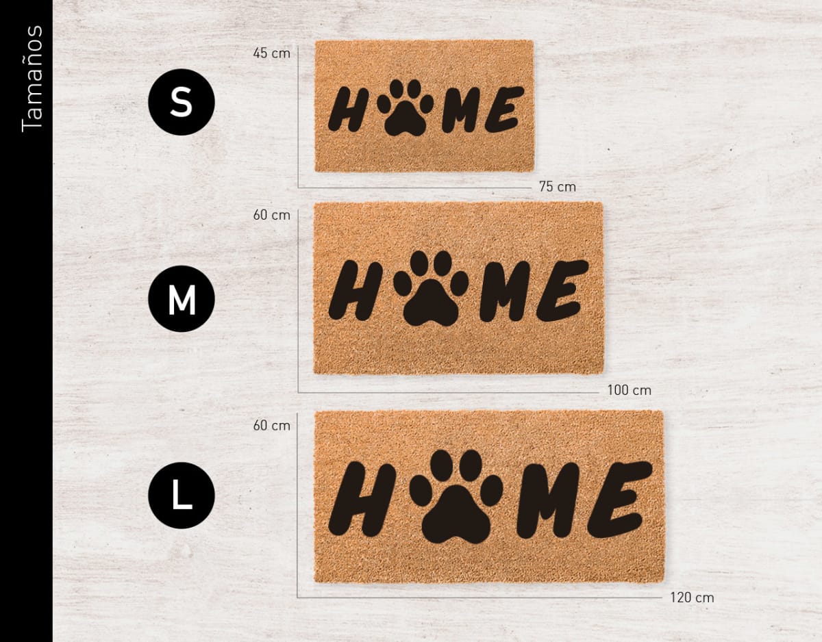Felpudo Kokomat Home pata perro3