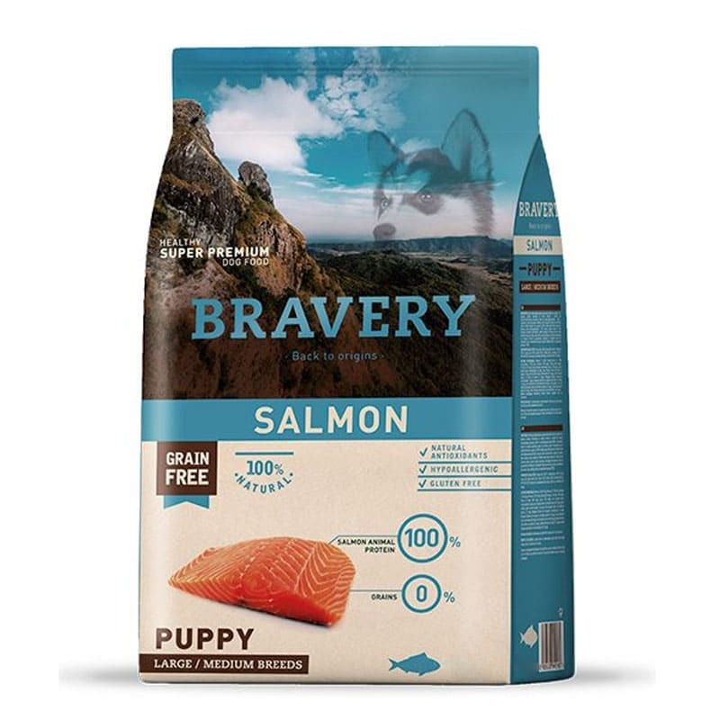 BRAVERY Salmon Puppy Large/Medium breeds1