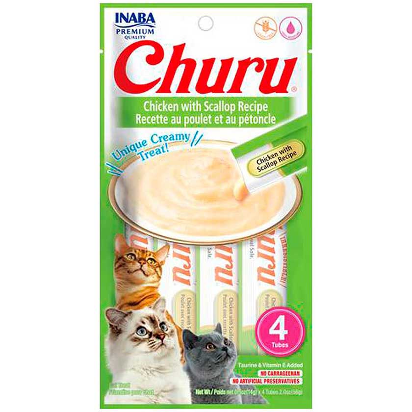 Churu De Pollo Con Ostiones 4P1
