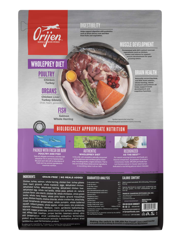 Orijen Cat Kitten Formula 1,8 Kg2