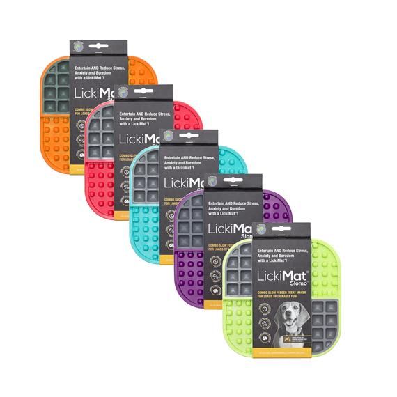 LickiMat Comedero Slomo - Colores3