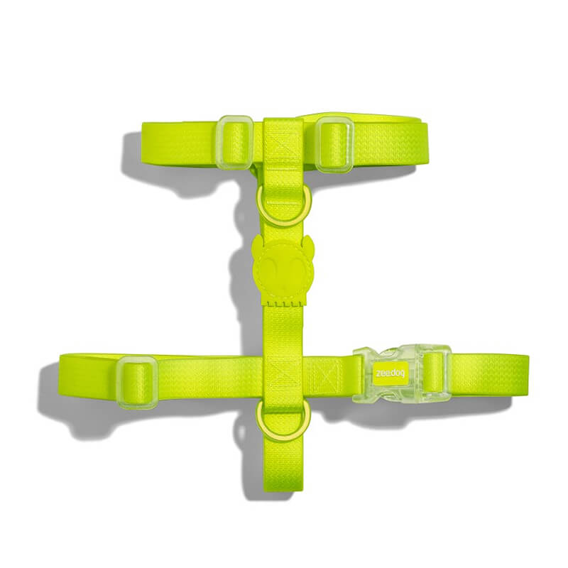 Zeedog H Harness Neopro Lime1