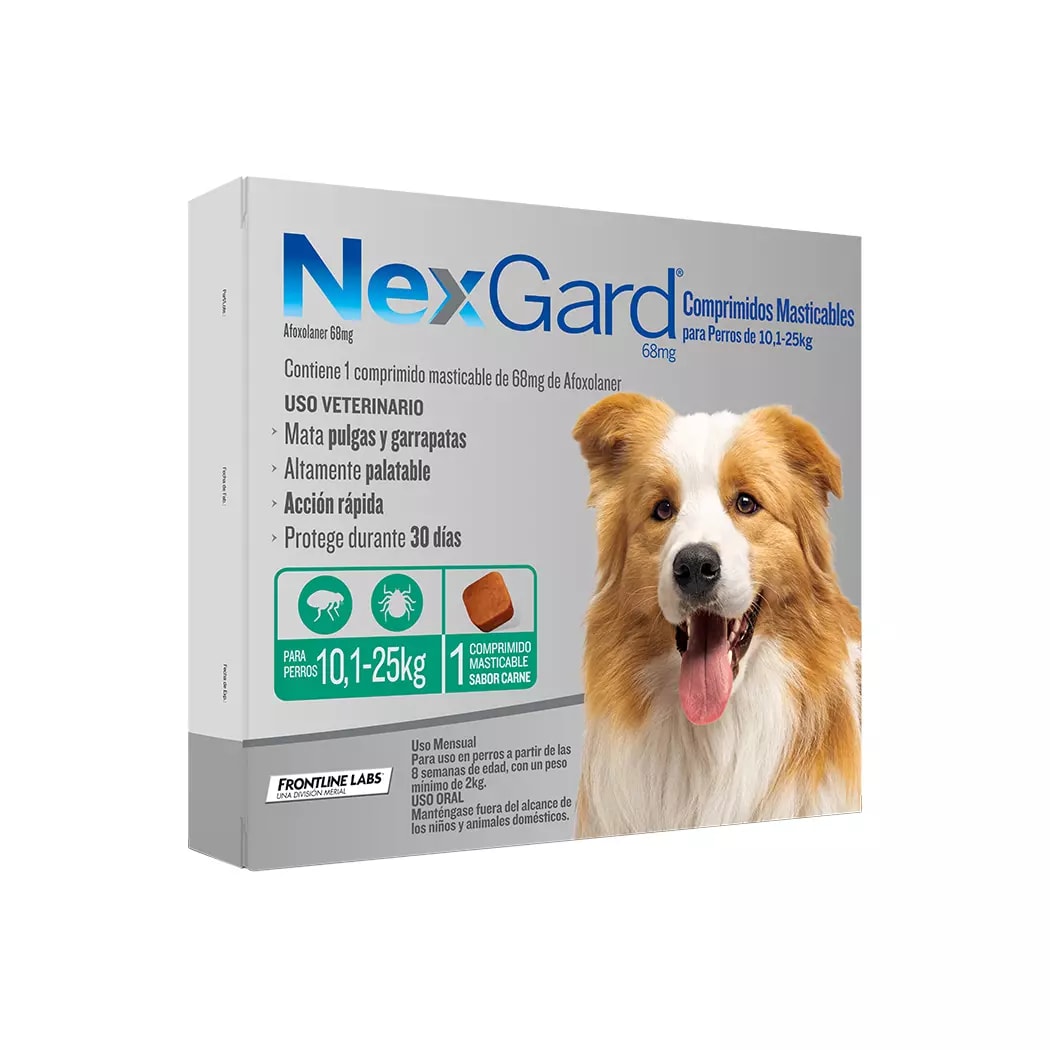 Nexgard 1 Tableta. Antiparasitario externo perro4