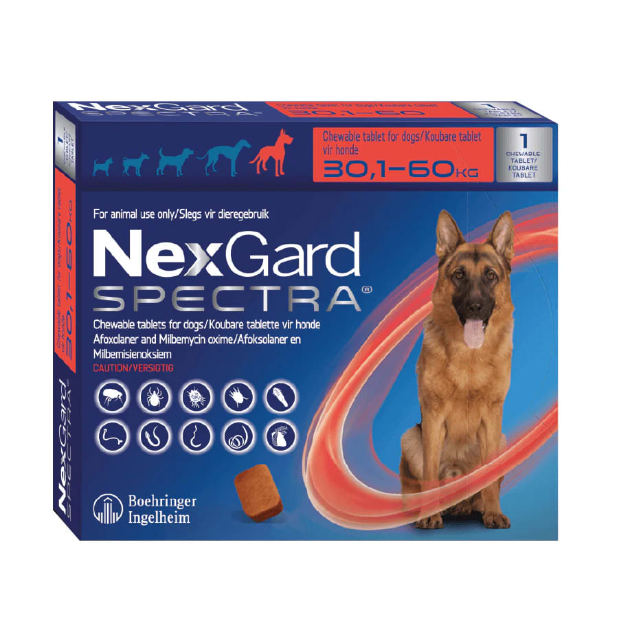 Nexgard Spectra 1 Tableta. Antiparasitario interno y externo perro6
