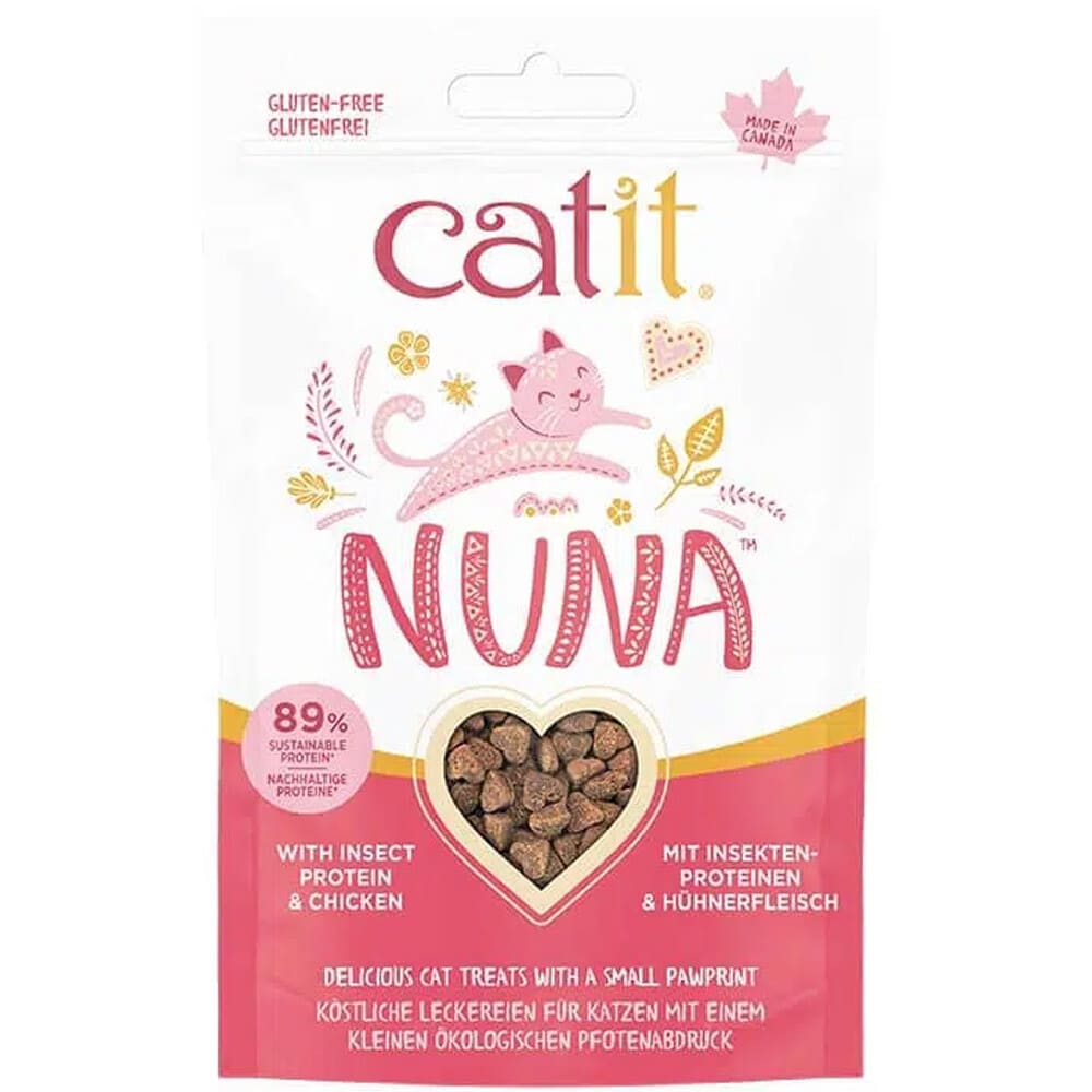 Snack Nuna Proteína de Insectos con Pollo para Gato - Catit1