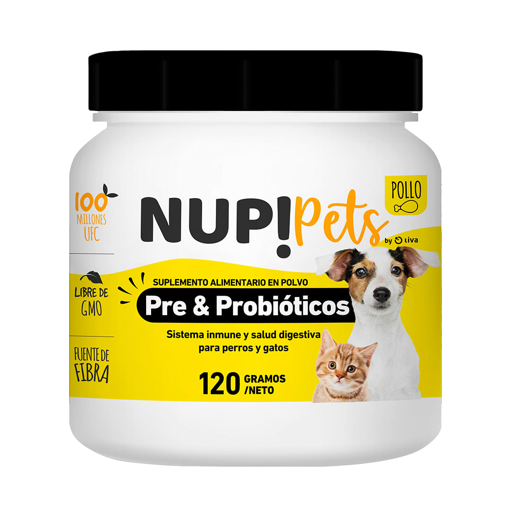 Nup! Pets Pre & Probióticos 120 Gr Pollo1