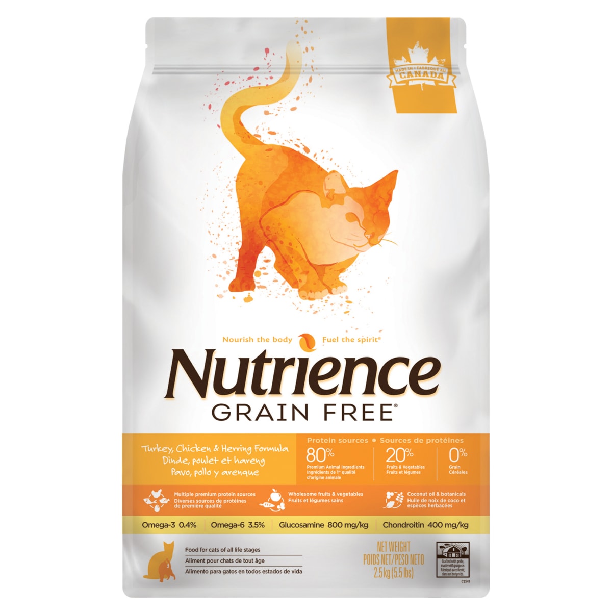 Nutrience Grain Free Cat Pavo/Pollo/Arenque1