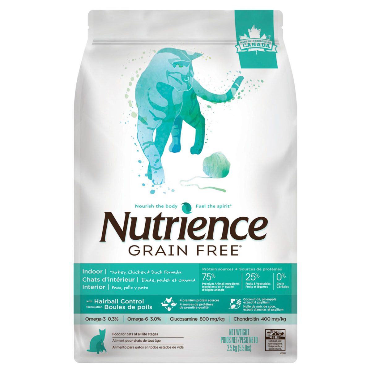 Nutrience Grain Free Cat Indoor1