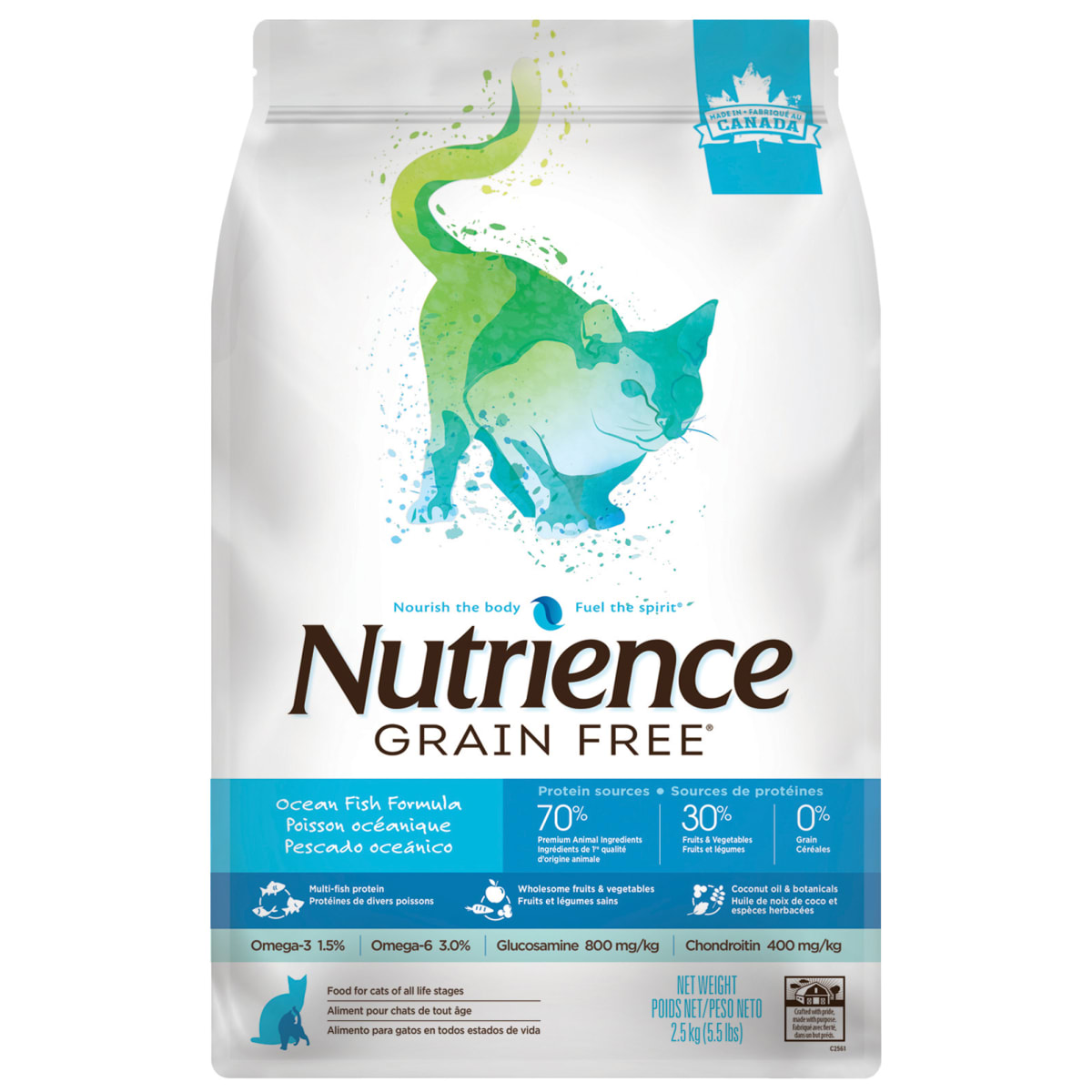 Nutrience Grain Free Cat Pescado1