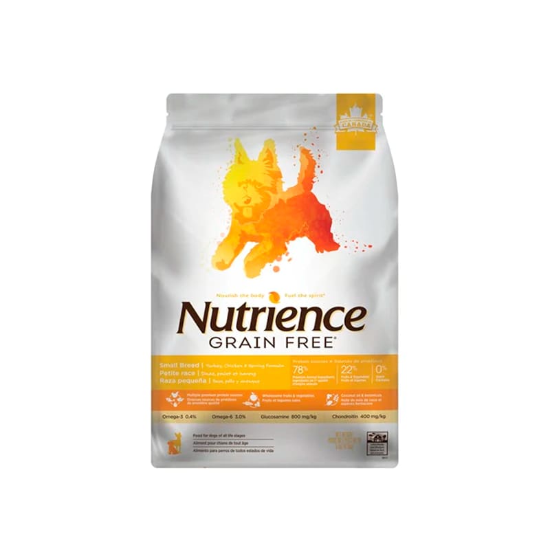 Nutrience Grain Free Dog Small Bites Pavo/Pollo/Arenque2