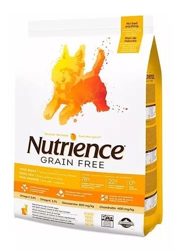 Nutrience Grain Free Dog Small Bites Pavo/Pollo/Arenque3