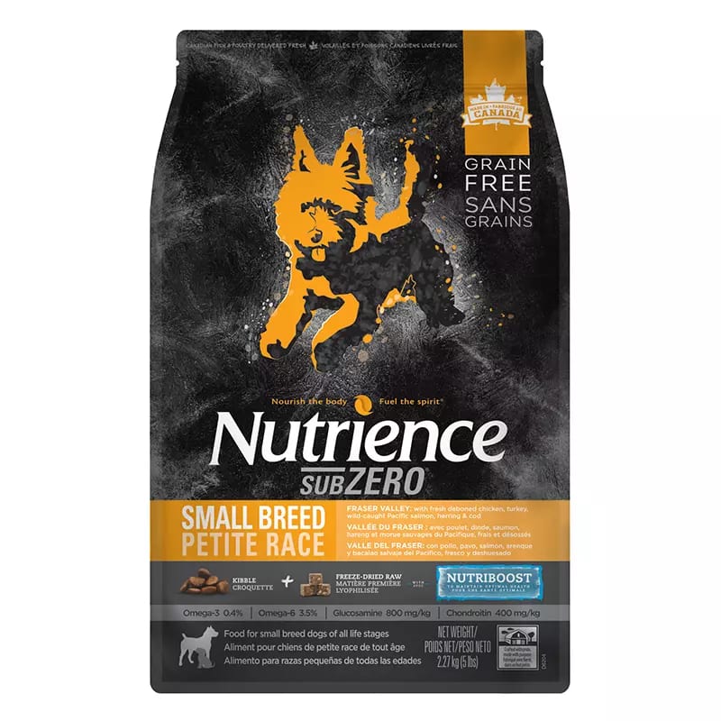 Nutrience Subzero Fraser Valley Small Bites1