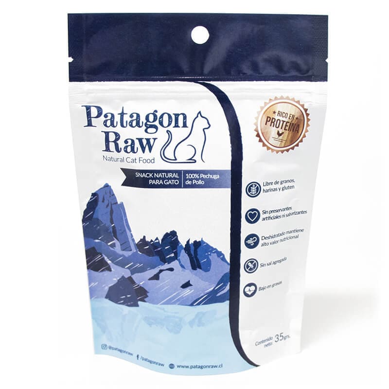 Patagon Raw Snack Pechuga de Pollo para Gatos1