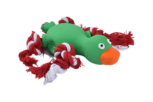 Pato Latex Con Cuerda. Mascan1