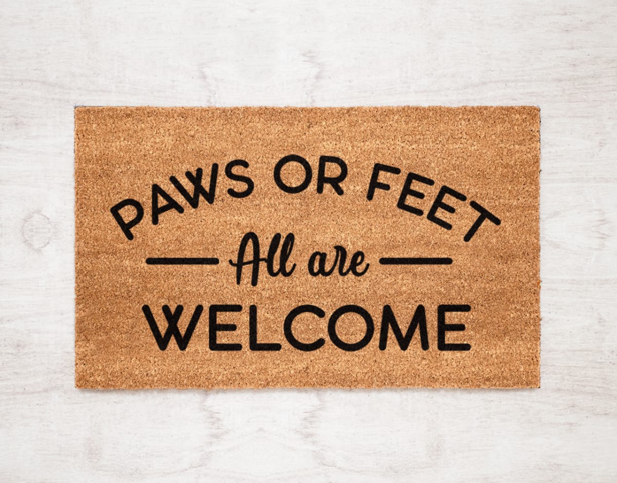 Felpudo Kokomat Paws or feet1