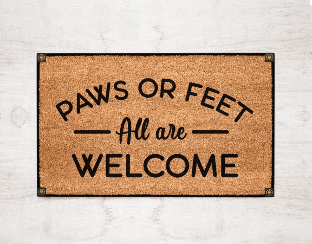 Felpudo Kokomat Paws or feet2