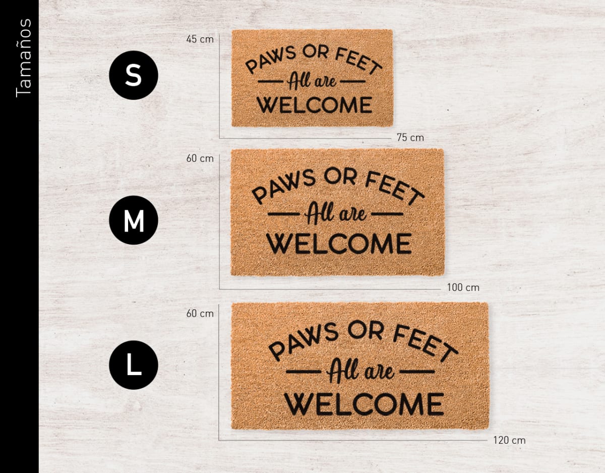 Felpudo Kokomat Paws or feet3
