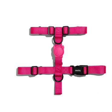 Zeedog H Harness Pink Led2