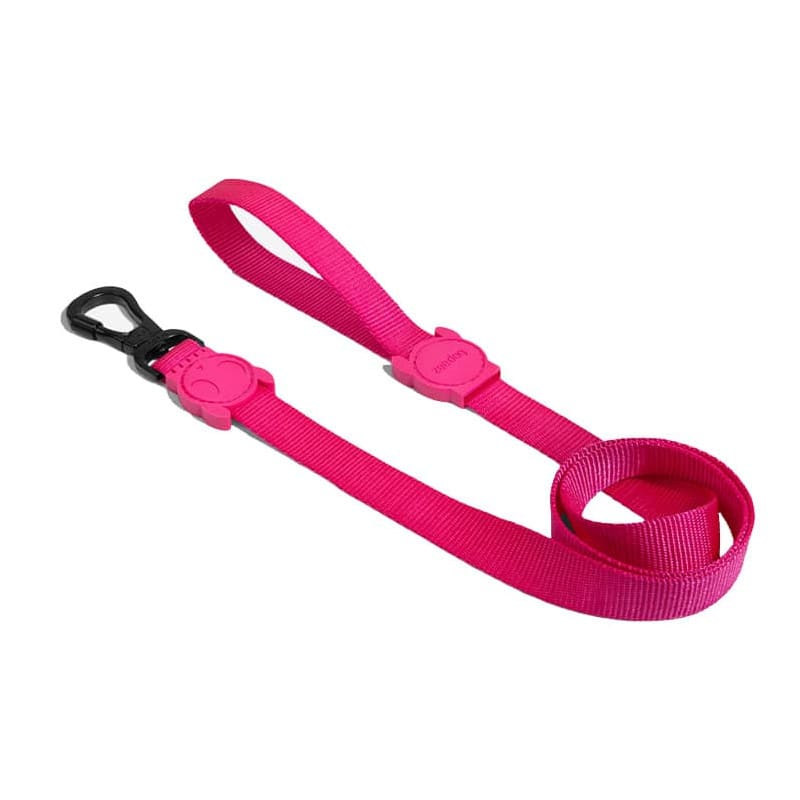 Zeedog Leash Pink Led1