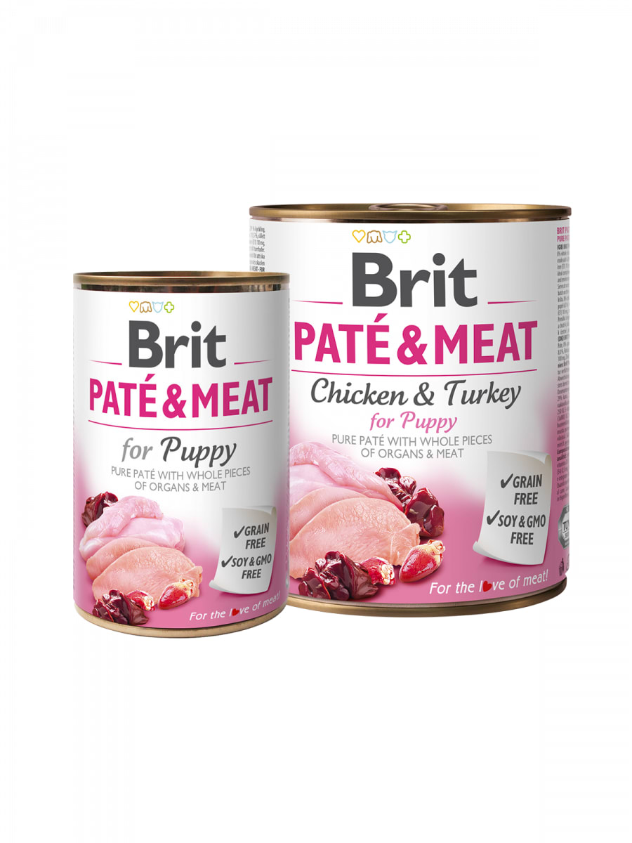 BRIT Lata Paté & Meat Puppy2