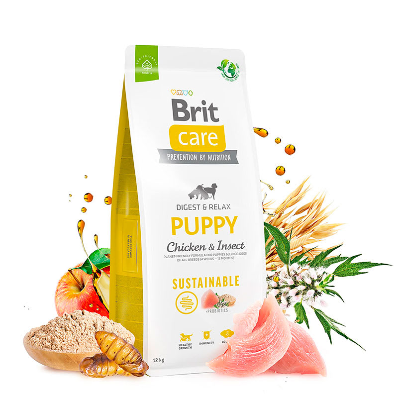 BRIT CARE Dog Chicken & insect Puppy3