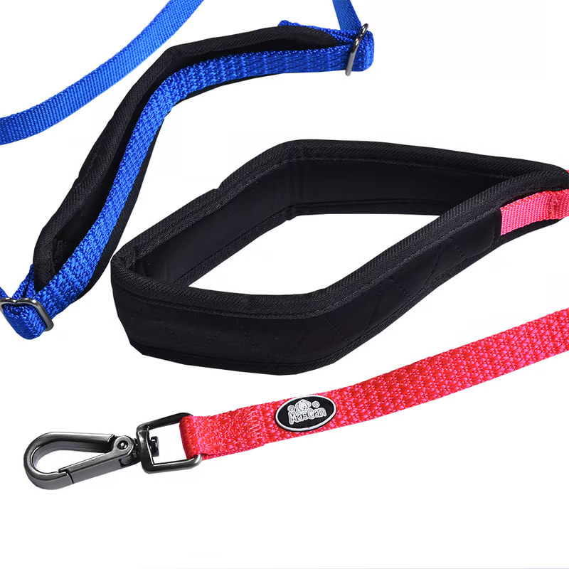 Correa Mascan Doble Agarre Rosada2